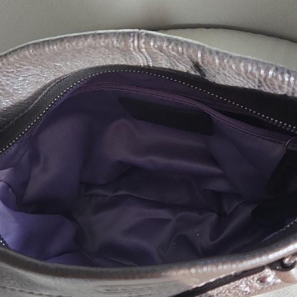 Coach Dark Brown Leather Shoulder Bag - Picture 6 of 13